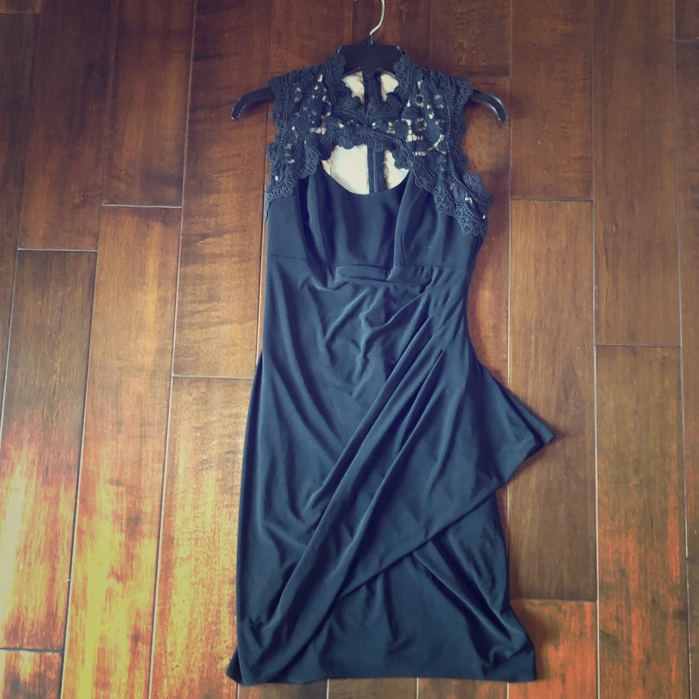 Black cocktail dress size 6
